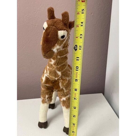 Adventure  Planet Giraffe Plush Toy 15” Posable Stuffed Animal - Picture 2 of 10